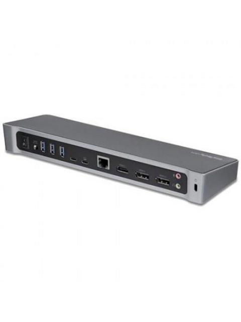 STARTECH DOCKING STATION DK30CH2DEP USB-C 2X USB 3.0 1X HDMI 2X DISPLAYPORT 1X RJ-45 PLATA-NEGRO - Imagen 2