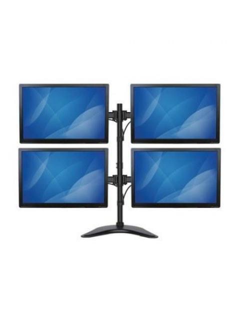 STARTECH BASE DE SOPORTE AJUSTABLE VESA PARA 4 MONITORES 13 - 27 8KG NEGRO - Imagen 4