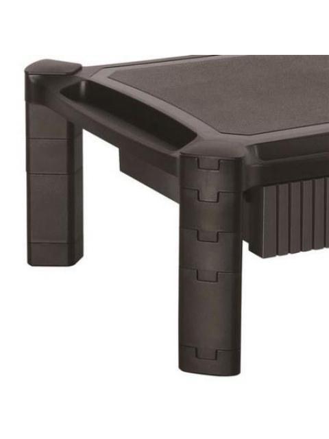 STARTECH BASE DE SOPORTE PARA MONITOR 13 - 27 CON CAJON Y ALTURA AJUSTABLE HASTA 10KG NEGRO - Imagen 3