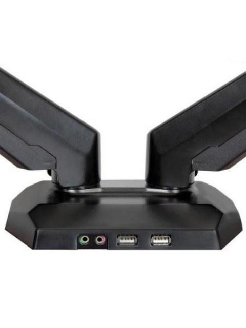 STARTECH SOPORTE CON HUB USB DE 2 PUERTOS PARA 2 MONITORES 12-30 MAX. 8KGS - Imagen 3