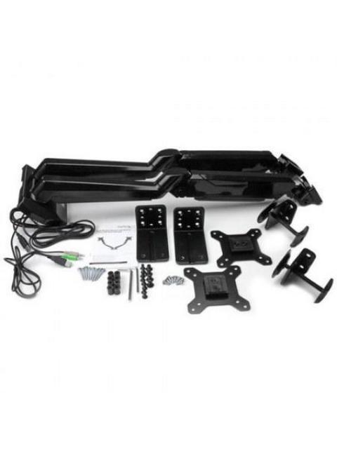 STARTECH SOPORTE CON HUB USB DE 2 PUERTOS PARA 2 MONITORES 12-30 MAX. 8KGS - Imagen 6