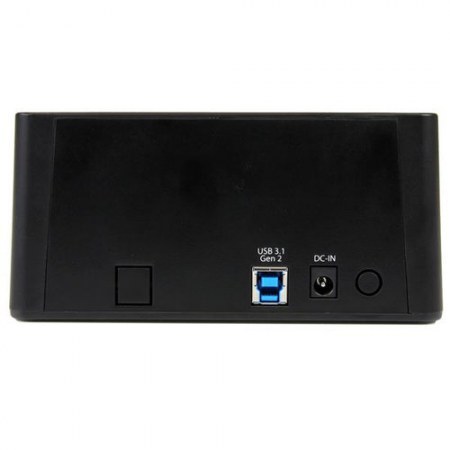 STARTECH DOCKING STATION CON FUNCION DE COPIADO RAPIDO DE 2 BAHIAS USB 3.1 SATA 2.5-3.5