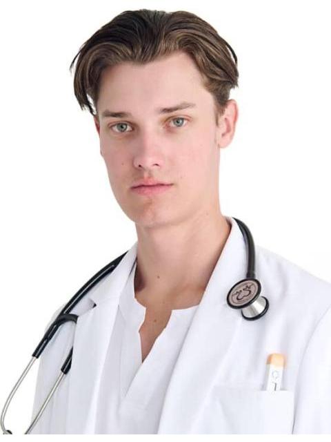 BATA MEDICA BLANCO DR. SCHATZ - Imagen 3