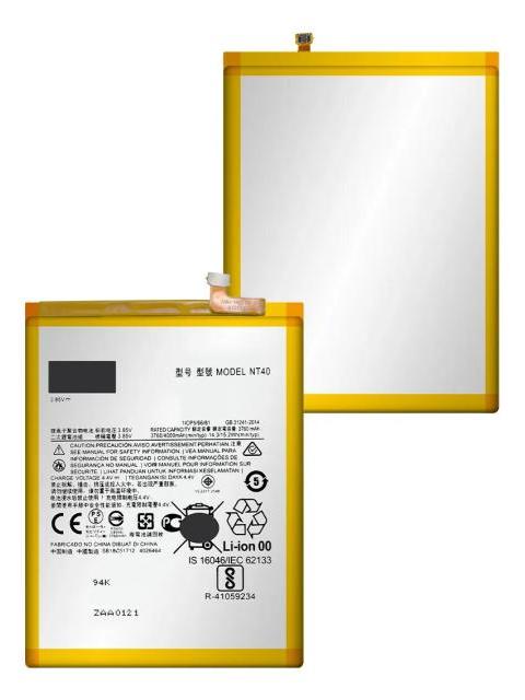BATERIA PILA PARA MOTO E20 NT40 3760MAH REPUESTO DE CELULAR