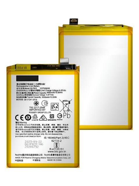 BATERIA PILA PARA OPPO A57 4G CPH2387 A77 5G BLP923 4880MAH BLP923