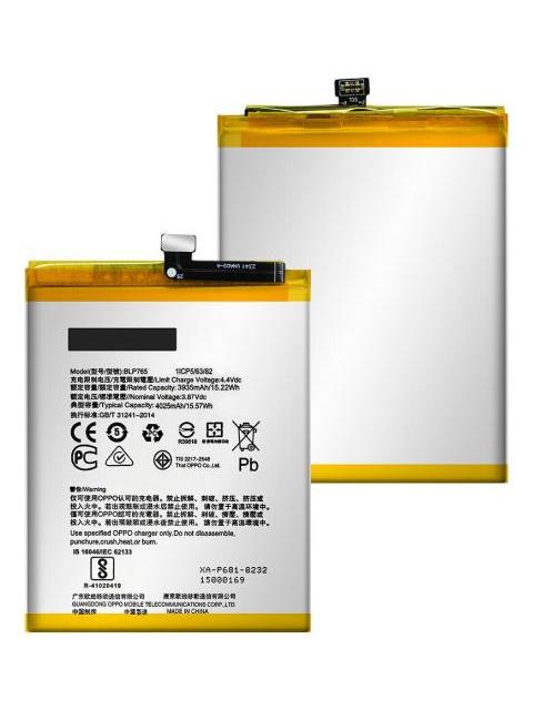 BATERIA PILA PARA OPPO A91 CPH2021 F15 CPH2001 BLP765 3935MA