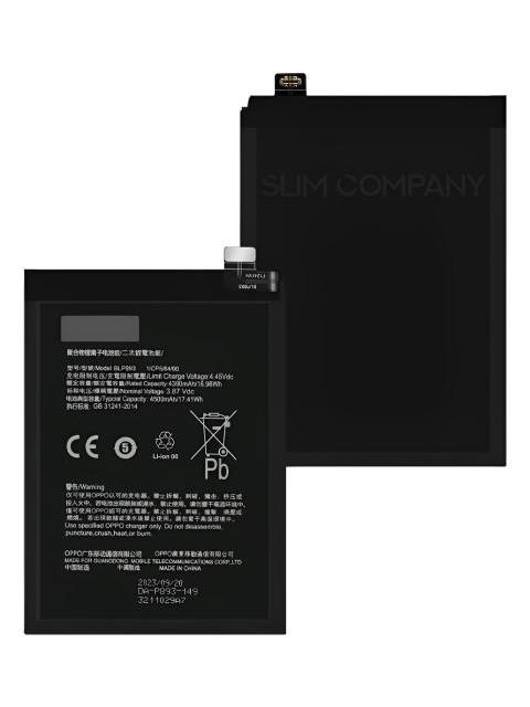 BATERIA PILA PARA OPPO RENO 7 5G CPH2371 BLP893 4390MAH BLP893