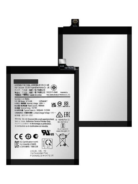 BATERIA PILA PARA SAMSUNG A05 A055M WT-S-N28 4900MAH