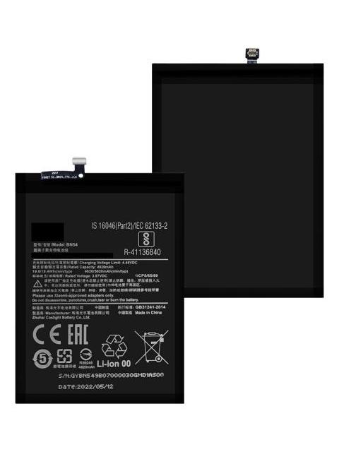 BATERIA PILA PARA XIAOMI REDMI NOTE 9  REDMI 9 BN54 4920MAH