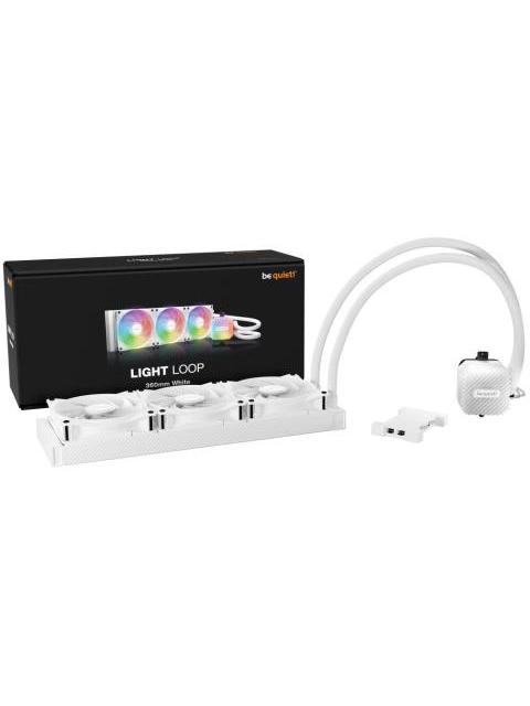 BE QUIET! LIGHT LOOP ENFRIAMIENTO LIQUIDO PARA CPU 3X 120MM HASTA 2100RPM BLANCO - Imagen 4