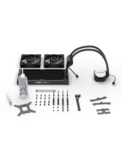 BE QUIET! PURE LOOP 2 ENFRIAMIENTO LIQUIDO PARA CPU 2X 120MM HASTA 2100RPM NEGRO - Imagen 6