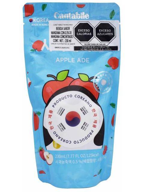 BEBIDA MANZANA 230 ML CANTABILE