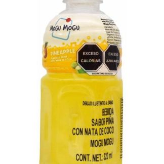 BEBIDA PIÑA CON TROZOS DE COCO 320 ML MOGU MOGU