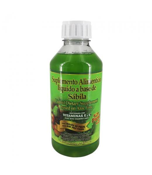 BEBIDA SUPLEMENTO ALIMENTICIO A BASE DE SABILA VIT. E Y C SABOR T GN+VIDA