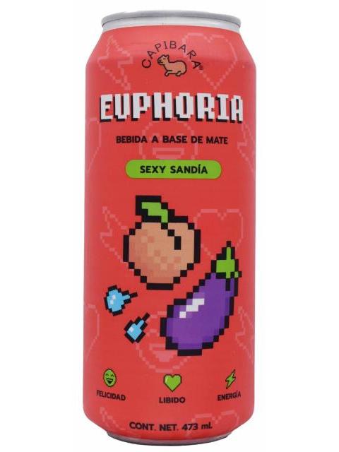 BEBIDA YERBA MATE SANDIA 473 ML CAPIBARA