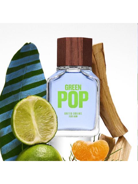BENETTO UNITED DREAMS GREEN POP PERFUME PARA HOMBRE - Imagen 3