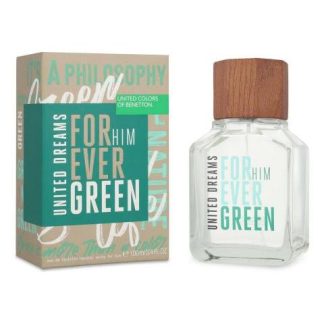 BENETTON FOREVER GREEN MAN 100ML EDT SPRAY SIN CELOFAN - CAB