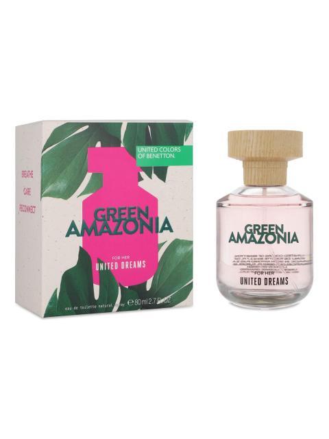 BENETTON GREEN AMAZONIA 80ML EDT SPRAY - DAMA
