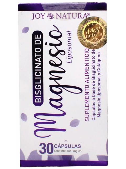 BISGLICINATO DE MAGNESIO LIPOSOMAL 30 CAP JOY NATURA