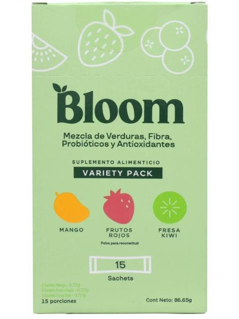 BLOOM VARIETY PACK 15 SOB 5.77 G C U BLOOM