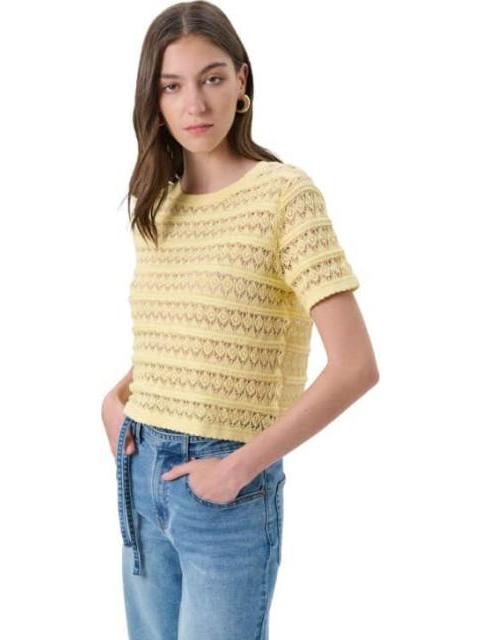 BLUSA ACANALADA AMARILLO SAO PAULO - Imagen 2
