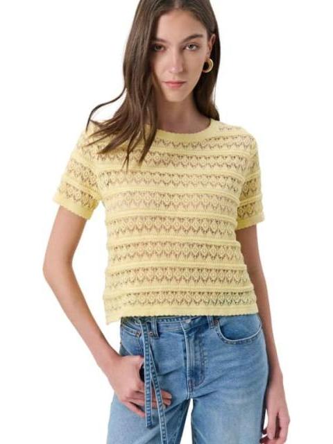 BLUSA ACANALADA AMARILLO SAO PAULO - Imagen 3