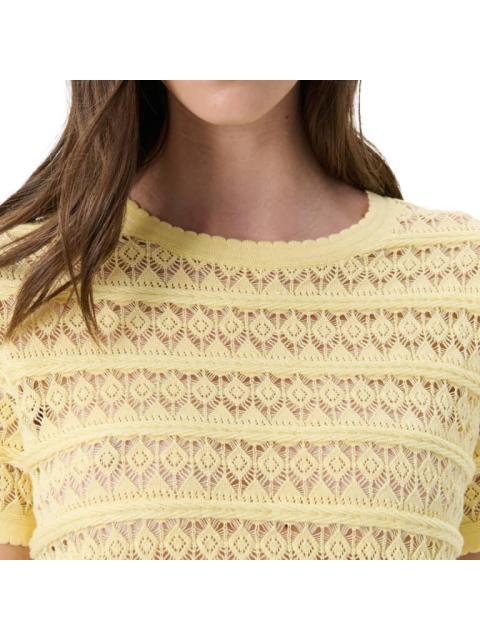 BLUSA ACANALADA AMARILLO SAO PAULO - Imagen 5