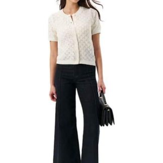 BLUSA ACANALADA MARFIL SAO PAULO