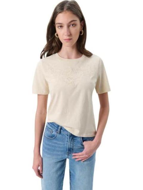 BLUSA BORDADA BEIGE HOLLY LAND - Imagen 2