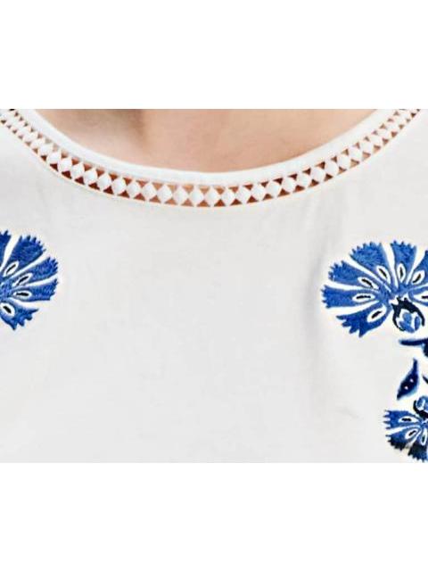BLUSA BORDADA BLANCO HOLLY LAND - Imagen 6