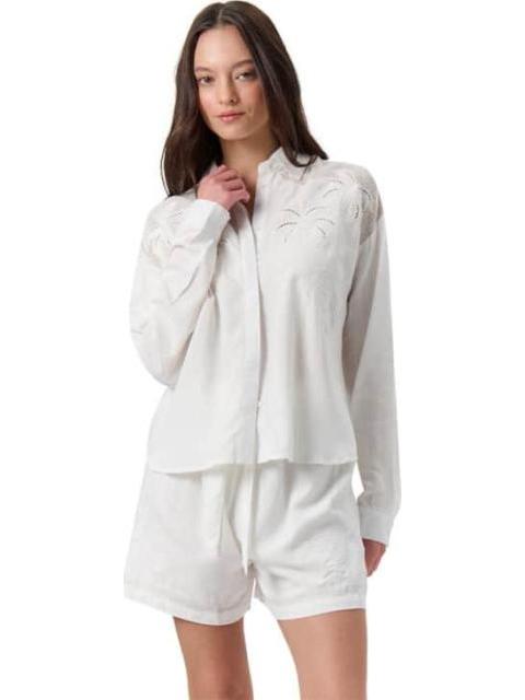 BLUSA BORDADO BLANCO HOLLY LAND - Imagen 2