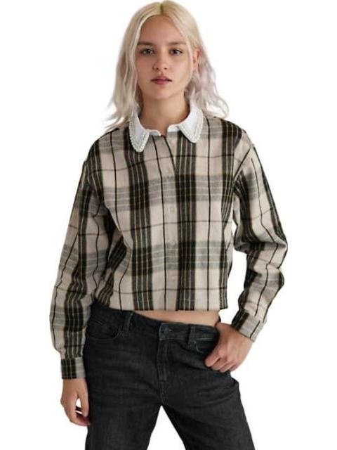 BLUSA CAMISERA NEGRO HOLLY LAND - Imagen 3