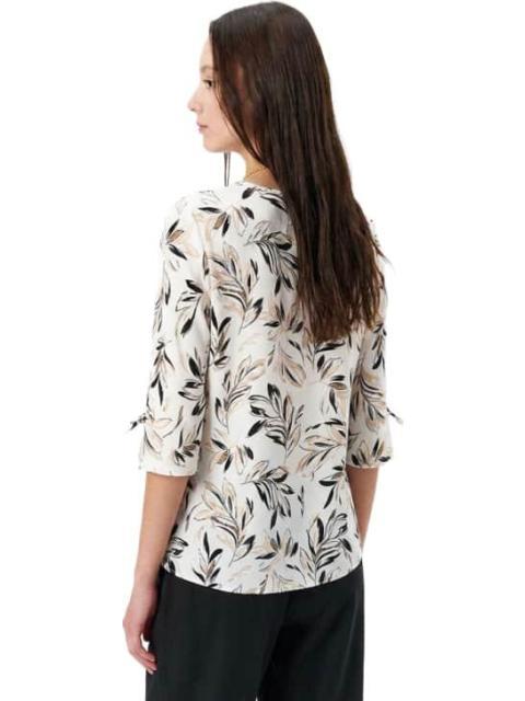 BLUSA CLASICA HUESO PALOMA CARMIN - Imagen 3