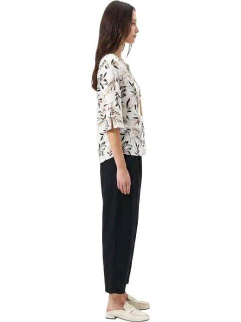 BLUSA CLASICA HUESO PALOMA CARMIN - Imagen 4