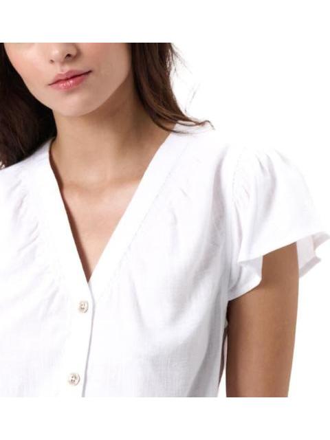 BLUSA CON BOTONES BLANCO HOLLY LAND - Imagen 2