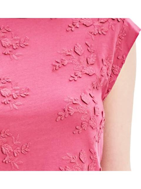 BLUSA CON DETALLES BORDADOS VINO HOLLY LAND - Imagen 6