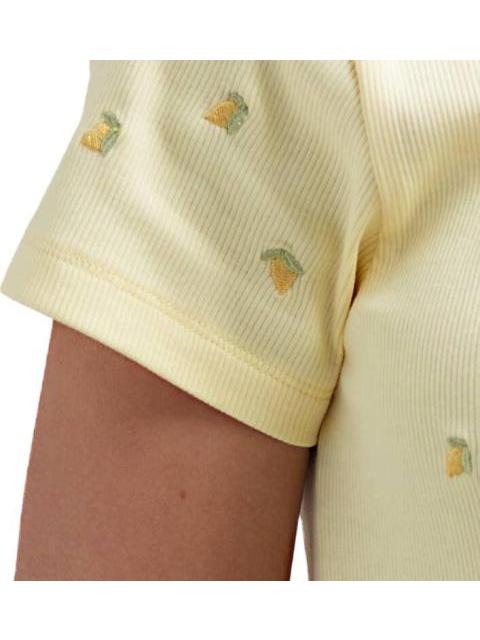 BLUSA CON PEQUEÑOS BORDADOS AMARILLO HOLLY LAND - Imagen 5