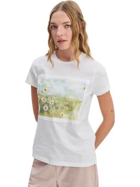 BLUSA CON PEQUEÑOS BORDADOS BLANCO HOLLY LAND - Imagen 3