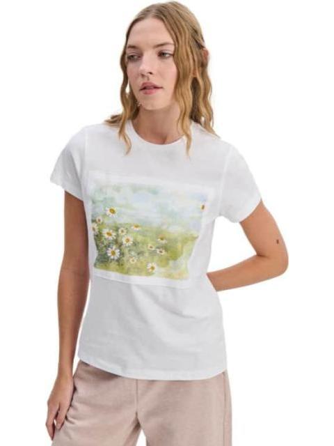 BLUSA CON PEQUEÑOS BORDADOS BLANCO HOLLY LAND - Imagen 4