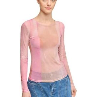 BLUSA CON TRANSPARENCIA ROSA HOLLY LAND
