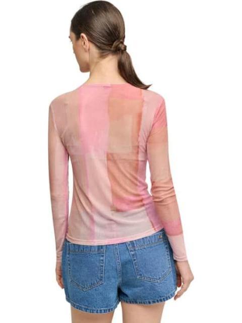 BLUSA CON TRANSPARENCIA ROSA HOLLY LAND - Imagen 5