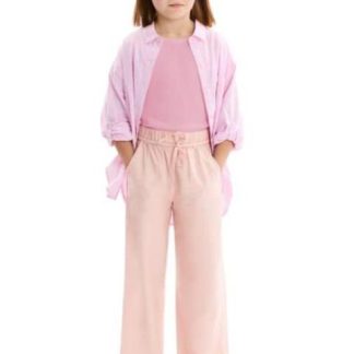 BLUSA COORDINADO CON TOP ROSA HOLLY LAND KIDS