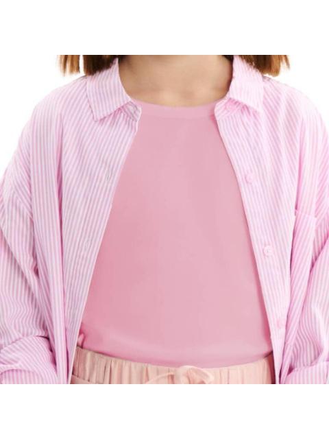 BLUSA COORDINADO CON TOP ROSA HOLLY LAND KIDS - Imagen 6
