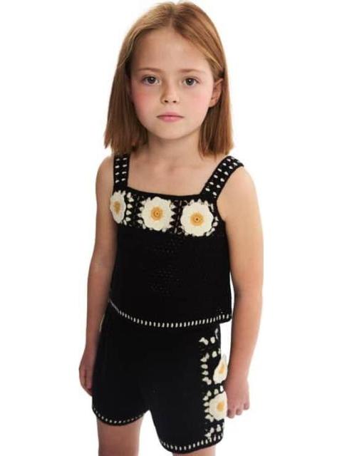 BLUSA CROCHETE NEGRO HOLLY LAND KIDS - Imagen 3