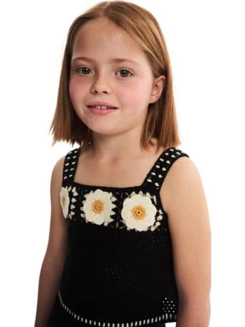 BLUSA CROCHETE NEGRO HOLLY LAND KIDS - Imagen 5