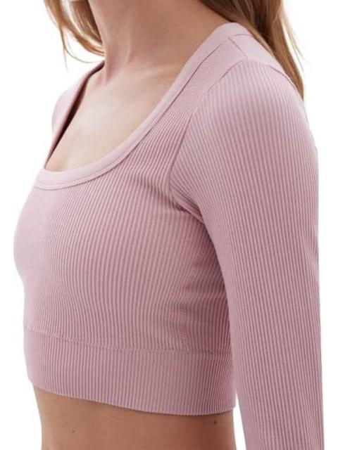 BLUSA CROP ROSA HOLLY LAND - Imagen 5