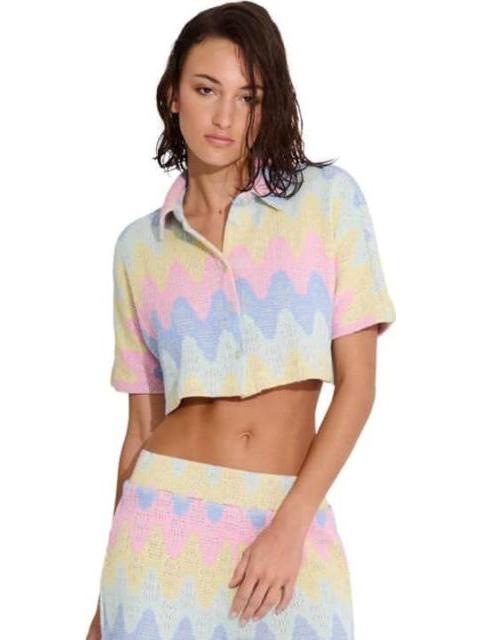 BLUSA CROP TOP MULTICOLOR HOLLY LAND - Imagen 3