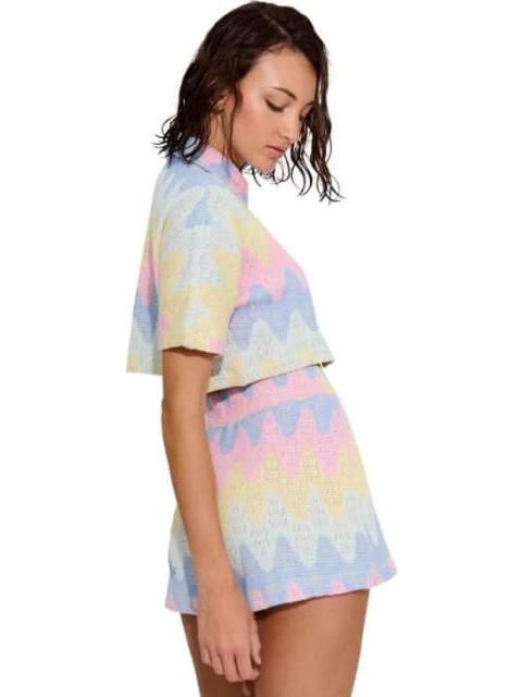 BLUSA CROP TOP MULTICOLOR HOLLY LAND - Imagen 4