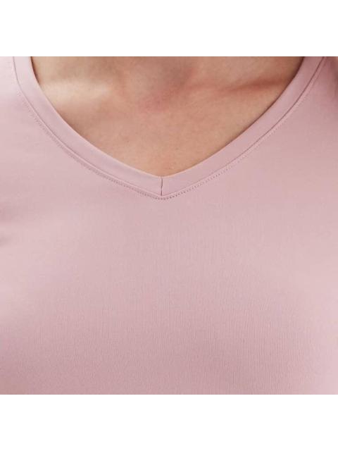 BLUSA CUELLO V ROSA HOLLY LAND - Imagen 5