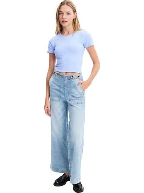 BLUSA DAMA AZUL HOLLY LAND